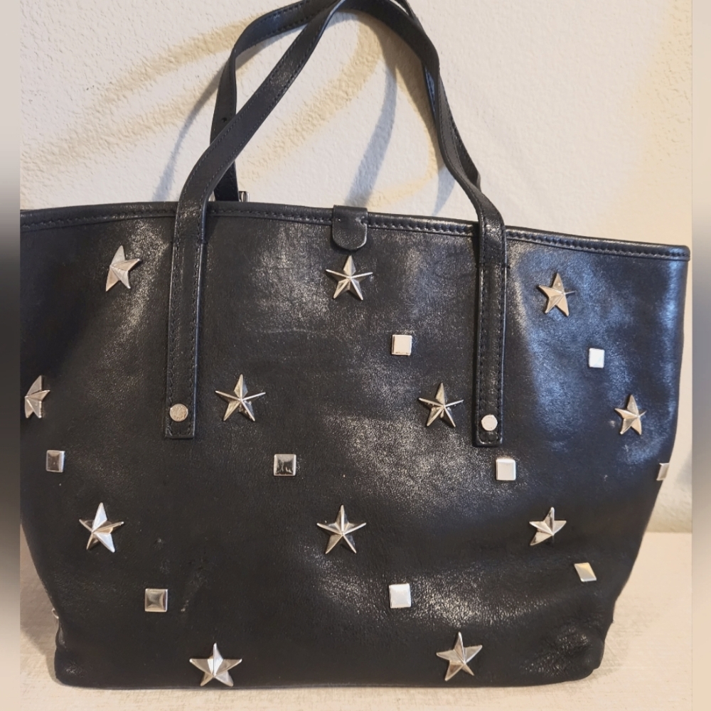 Jimmy Choo Studded Leather Bag